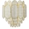 Hello Honey® 17.5" 4-Tier Capiz and Metal Chandelier